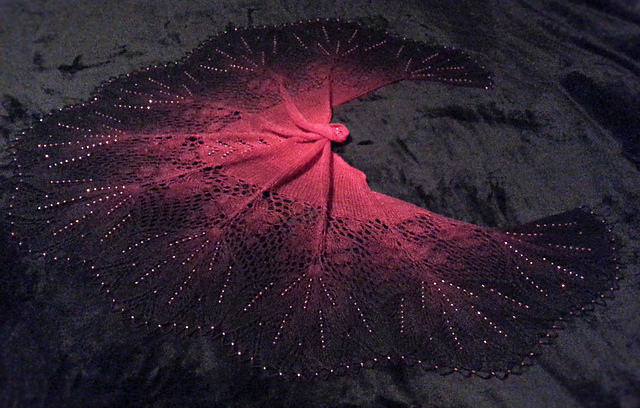 magnificent knit shawl