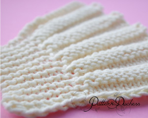how to knit pleats tutoial, simple knitted pleats