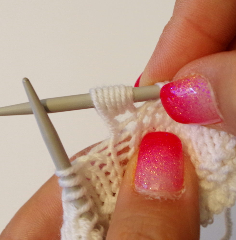 How to knit Estonian Nupp stitch (the fluffy version) Knitting Blog