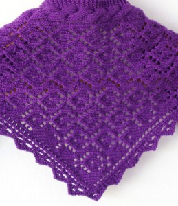 Knit scarf pattern (no curl)