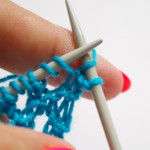 Knitting instructions yarn over twice