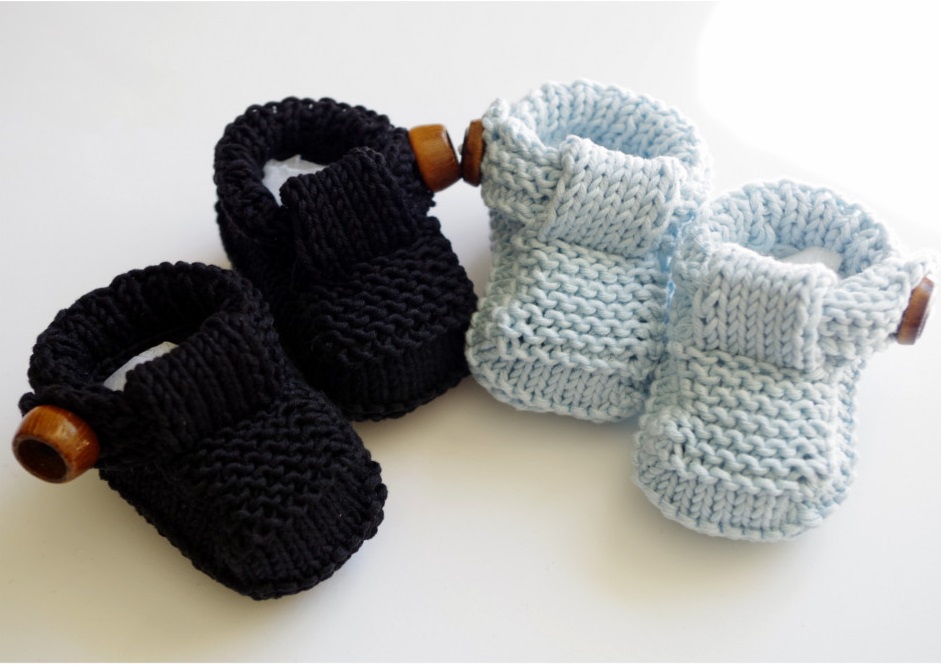 baby shoes with buttons free knitting pattern