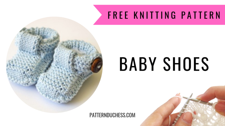 Read more about the article Baby shoes knitting pattern