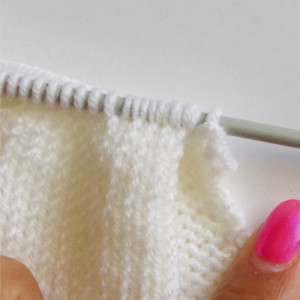 knitting pleats stitch