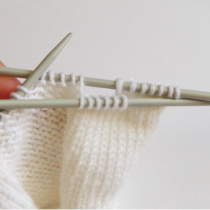 knitting pattern for pleats
