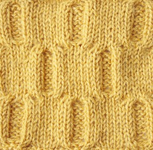 knitting stitch pattern from old pattern sheet