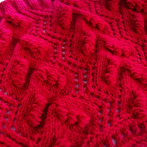 knit cowl on straight needles