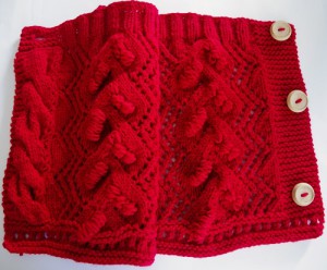 Knit cowl pattern on straight needles | Knitting Blog ...