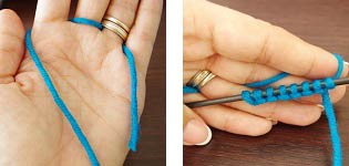 knitting tension trick for quality knitting