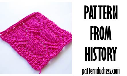 Read more about the article Pattern from history – tulips of 1980