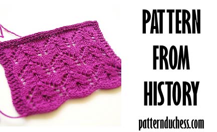 Pattern from history Marvelous Lace from 1981 by patternduchess