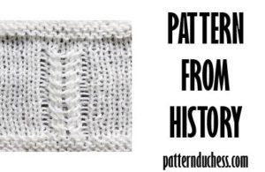 Twists from 1984 - pattern from history - Pattern Duchess