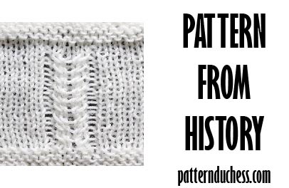 Read more about the article Pattern from history – twists from 1984