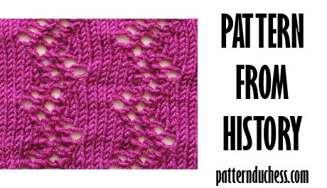 Read more about the article Pattern from history – crawling vines from 1952