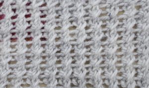 How to make two gathered stitches