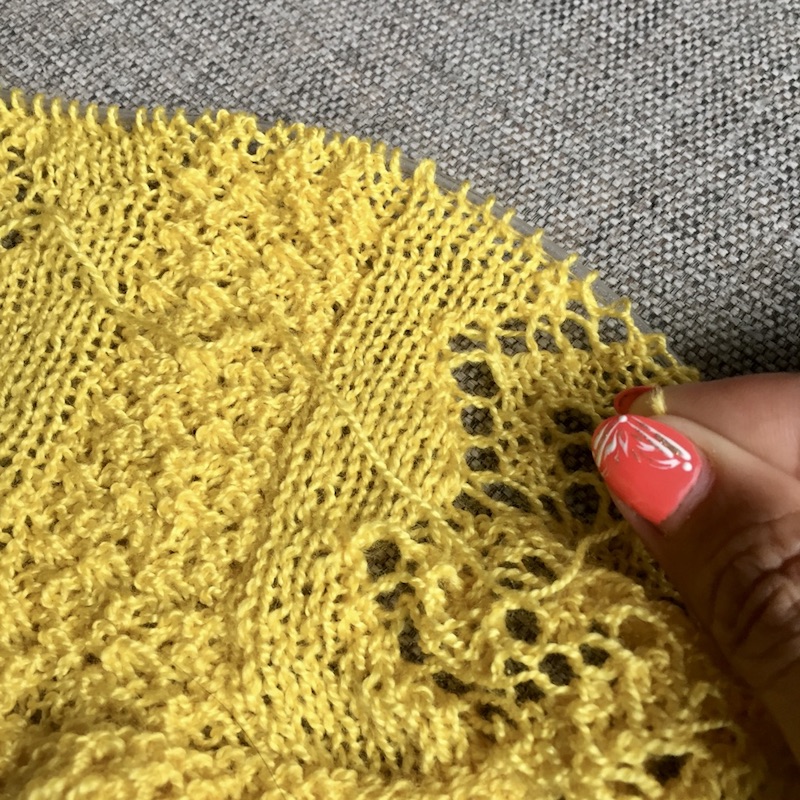 How to hide yarn ends tutorial
