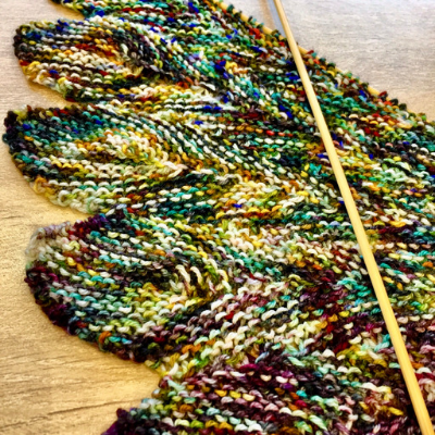 A few ideas on what to knit with variegated yarn