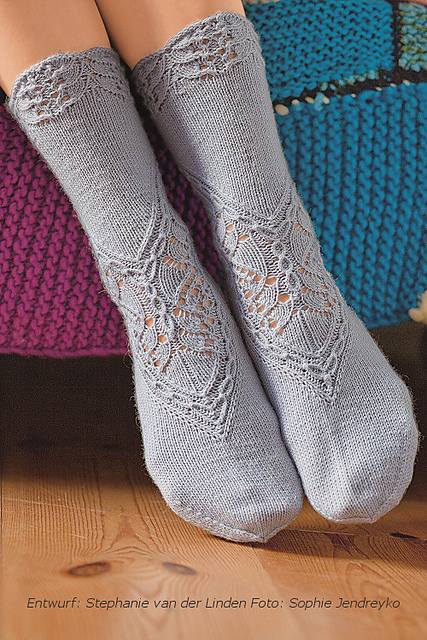 knitting Borduren socks