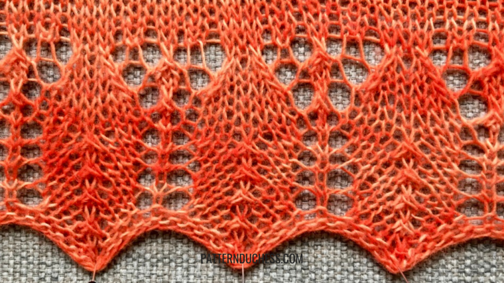 Estonian lace sampler scarf on ravelry