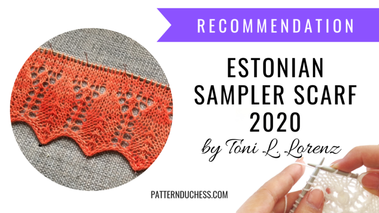 Read more about the article Estonian Lace Sampler Scarf 2020 February