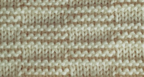 garter stitch rectangles
