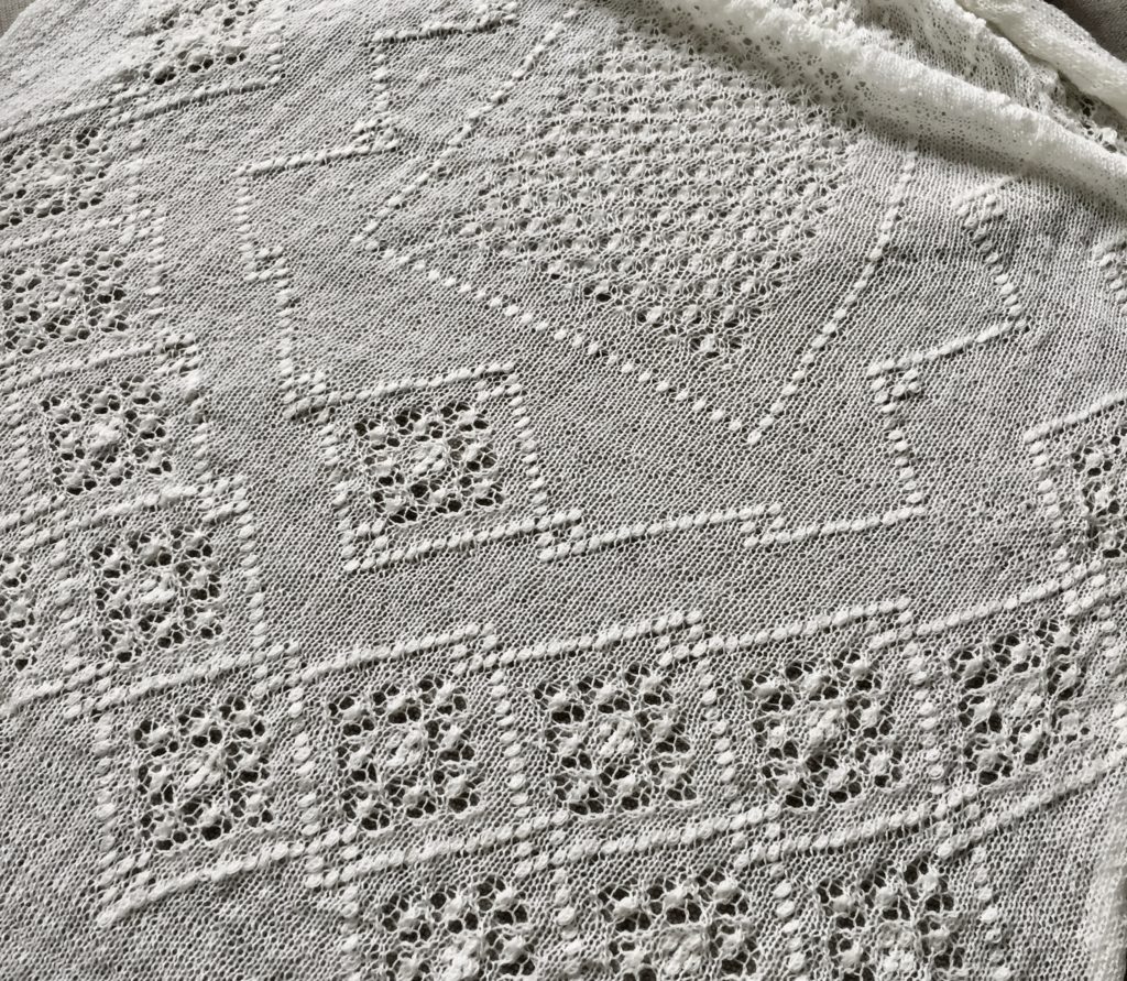 Estonian lace shawl pattern