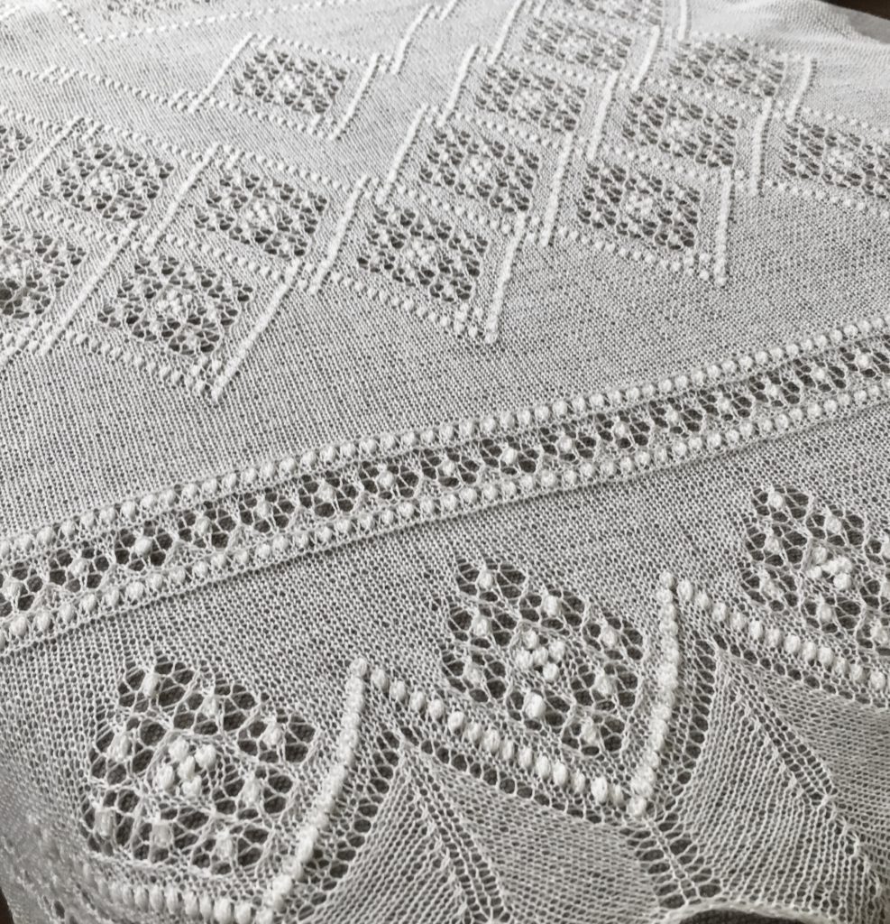 Estonian lace knitting pattern