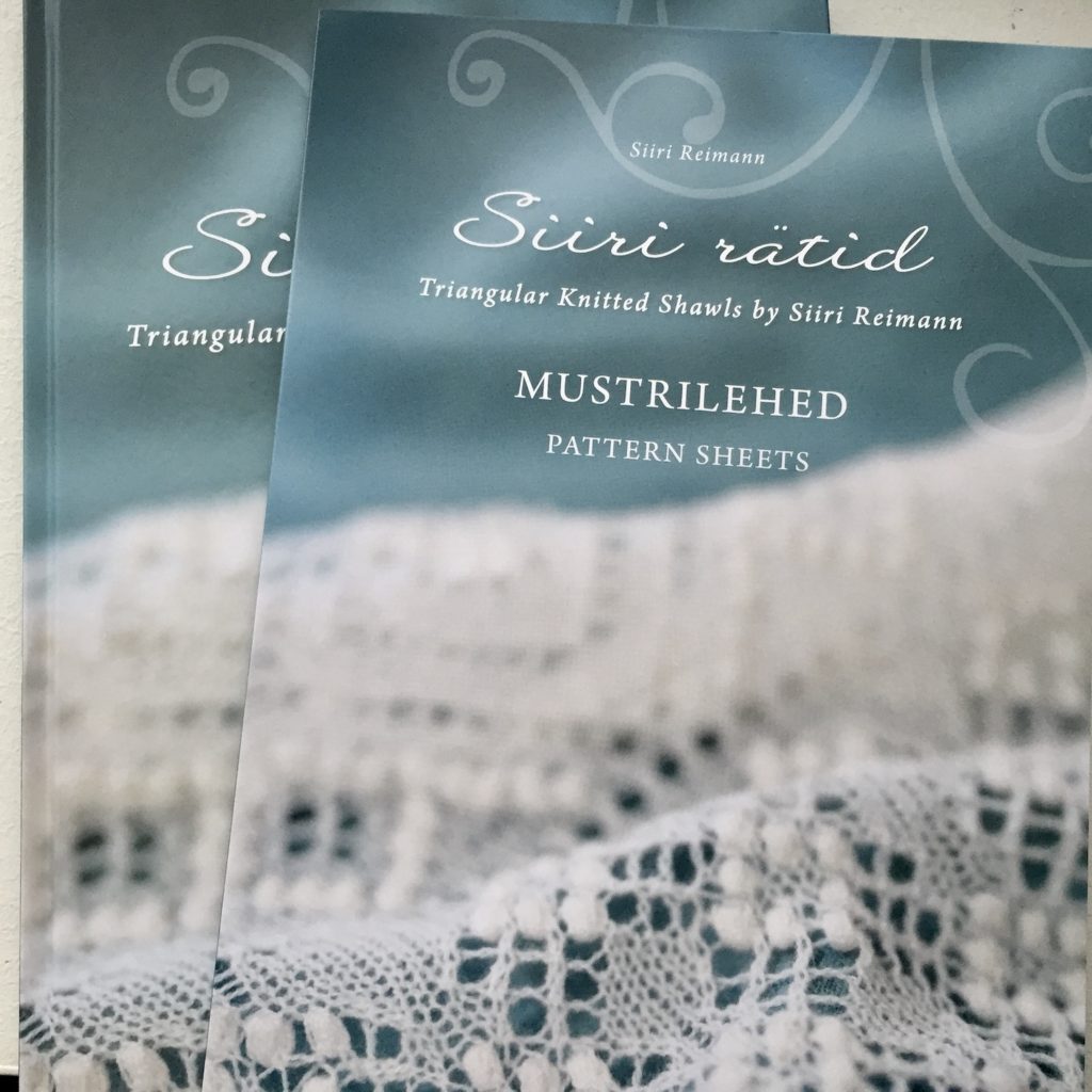knitted Estonian lace shawl patterns book giveaway