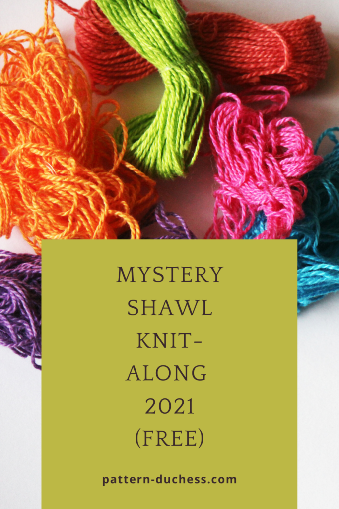 Mystery Shawl Knit-along 2021 by PatternDuchess