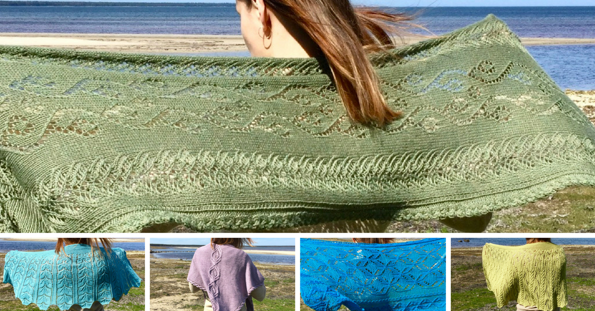 Lace shawl pattern collection