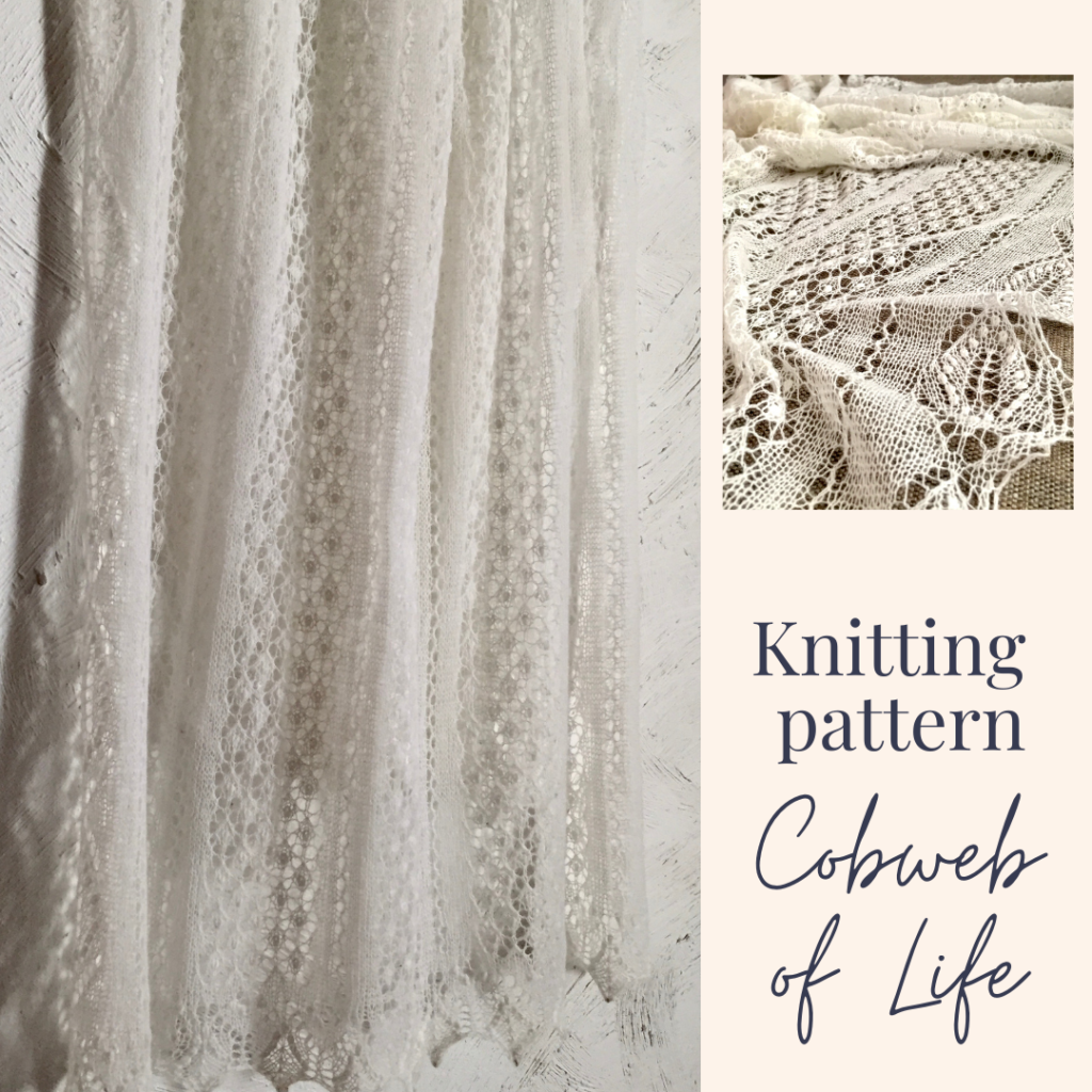 knitting pattern Cobweb of Life