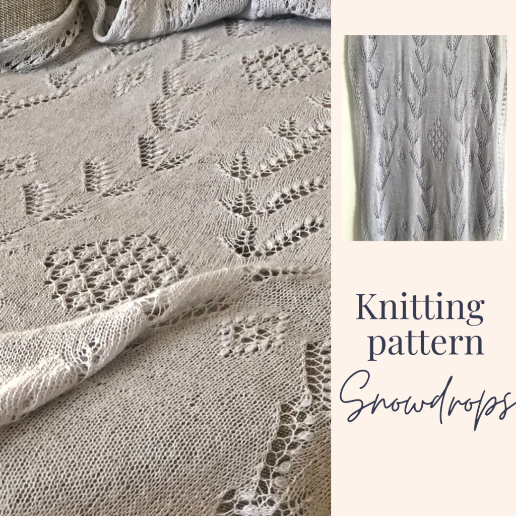 knitting pattern Snowdropsknitting pattern Snowdrops