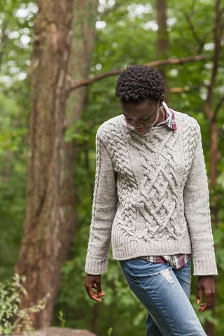 knit cable jumper pattern