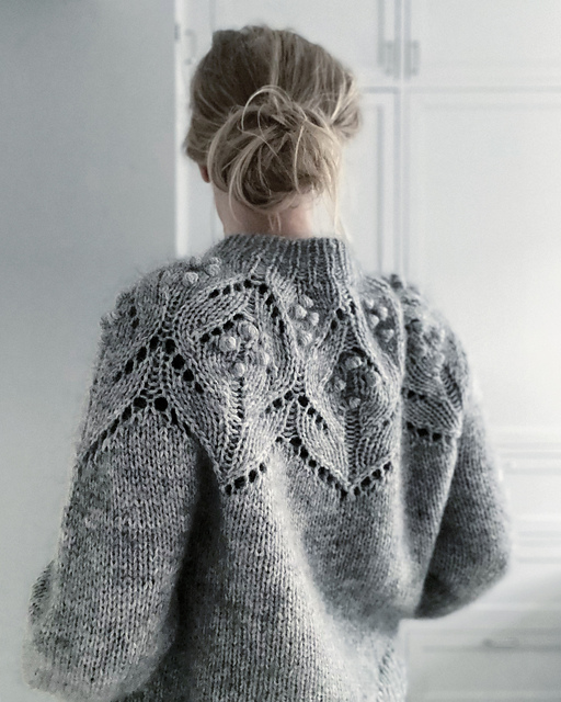 lacy knitted sweater patterns
