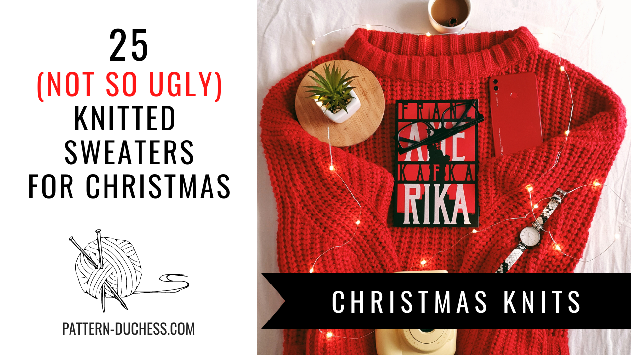 25 not so ugly knitted sweaters for christmas