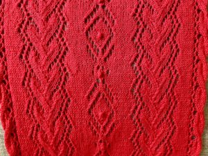 Free lace scarf knitting pattern 