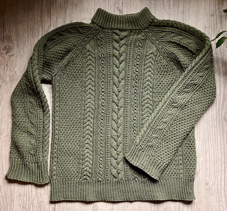 Arctic Light sweater knitting pattern review